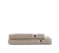 Tommy Hilfiger Legend Sand 2-Piece Bath and Towel Set 100% Pure Cotton