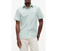 Tommy Hilfiger Light Oxford Solid Shirt Crushed Mint size M | Casual Shirts Outlet | Men | Cyan M