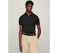Tommy Hilfiger Liquid Cotton Essential Mens Polo - Black - Black - L