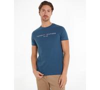 Tommy Hilfiger Logo Basic Mens T-Shirt - Blue - Size Medium