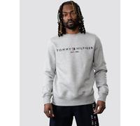 Tommy Hilfiger Logo Mens Sweatshirt - Light Grey - Size Large