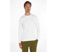 Tommy Hilfiger Logo Print Long Sleeve Top White