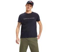 Tommy Hilfiger Logo Short Sleeve T-shirt Blue S Men