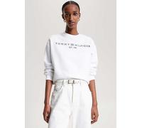 Tommy Hilfiger Logo Sweatshirt White