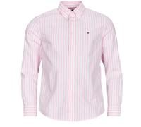 Tommy Hilfiger Long sleeved Shirt FLEX POPLIN CLASSIC STP RF SHIRT in Pink EU L