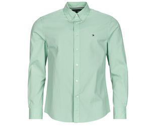 Tommy Hilfiger Long sleeved Shirt FLEX POPLIN SOLID RF SHIRT in Green EU L