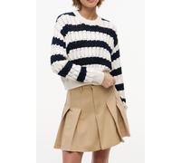 Tommy Hilfiger Loose Cable Sweater Dark Night Navy/stripe size M | Sweaters Outlet | Women | Black M