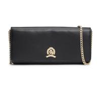 Tommy Hilfiger Luxe Leather Clutch bag Leather 19.5 cm black