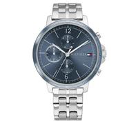 Tommy Hilfiger Madison 1782188 Women's Multi-Function Watch - 38mm Blue Dial Stainless Steel Bracelet