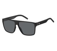 Tommy Hilfiger Man TH 1717/S 003/IR Sunglasses Plastic Black-opaque Grey Squared