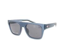 Tommy Hilfiger Matte Blue Frame Grey Lensed Sunglasses - One Size