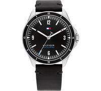Tommy Hilfiger Maverick Mens Black Watch 1791904 Leather - One Size