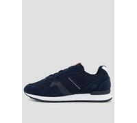 Tommy Hilfiger Men's Maxlite Mix FM0FM05830 Low Top, Blue (Desert Sky), 6.5