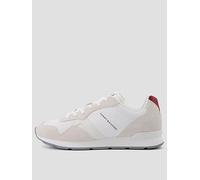 Tommy Hilfiger Maxlite Mix Trainer, White, Size 40=6.5, Men White