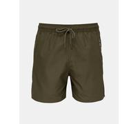 Tommy Hilfiger Medium Drawstring Mens Swim Shorts - Army Green - Army Green - XL