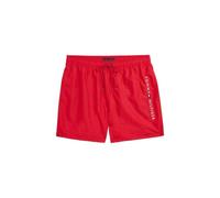 Tommy Hilfiger Medium Drawstring Swim Shorts, Medium Red - Medium