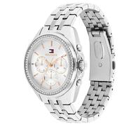Tommy Hilfiger Analogue Multifunction Quartz Watch for Women with Silver Stainless Steel Bracelet - 1782802