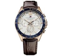 Tommy Hilfiger Men Analogue Quartz Watch with Leather Strap 1791118