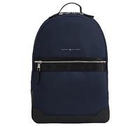 Tommy Hilfiger , Blue Polyester Backpack ,Blue male, Sizes: ONE SIZE