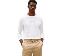 Tommy Hilfiger Men Brand Love LS TEE MW0MW41454 L/S T-Shirt, White, XXL