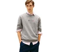 Tommy Hilfiger Men BRAND LOVE SWEATSHIRT MW0MW41428 Pullover Sweatshirt, GREY, M