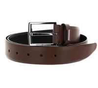 Tommy Hilfiger Men Business 3.5 Belt Leather, Brown (Dark Chestnut), 85