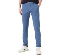 Tommy Hilfiger Men Chino Bleecker Structure GMD Woven Pants, Blue, 33/30