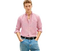 Tommy Hilfiger Men CORE Flex POP Classic STP Shirt MW0MW41403 L/S Shirt, RED, XL