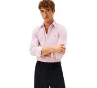 Tommy Hilfiger Men CORE Hairline POPLIN RF Shirt MW0MW41399 L/S Shirt, RED, M