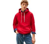 Tommy Hilfiger Men ESS SEASONAL FLEECE HOODY MW0MW39997 Pullover Hoodie, RED, M