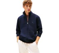 Tommy Hilfiger Men ESSENTIAL FLEECE STAND COLLAR MW0MW41759 Zip Through Sweatshirt, BLUE, S
