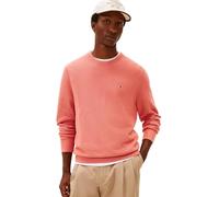 Tommy Hilfiger Men Essential Structure Crew Neck MW0MW36347 Pullover Sweater, Pink, M