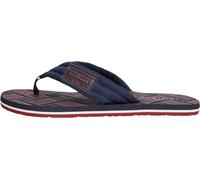 Tommy Hilfiger Men Flag Patch Beach Sandal FM0FM06004 Flip Flops, BLUE (Navy Blue), 7