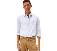 Tommy Hilfiger Men Flex POPLIN Big Gingham RF Shirt MW0MW41713 L/S Shirt, Blue, L