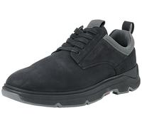Tommy Hilfiger Men Hilfiger Nubuck Mix Hybrid Shoe, Black, 40 EU