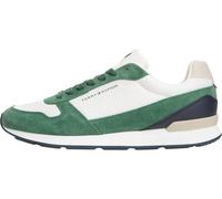 Tommy Hilfiger Men Light Eva Runner Seasonal Mesh FM0FM05907 Low Top, Beige, 6.5