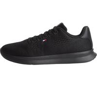 Tommy Hilfiger Men Lightweight Runner Knit FM0FM05909 Low Top, Black, 7