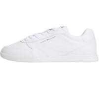 Tommy Hilfiger Men LoPro Cup Leather FM0FM05677 Low Top, White (White), 43