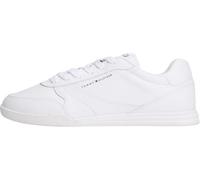 Tommy Hilfiger Men LoPro Cup Leather FM0FM05677 Low Top, White (White), 45