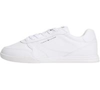 Tommy Hilfiger Men LoPro Cup Leather FM0FM05677 Low Top, White (White), 46