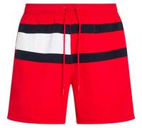 Tommy Hilfiger Men Medium Drawstring UM0UM03474 Swim Trunk, RED (Medium Red), L