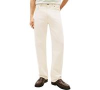 Tommy Hilfiger Men Relaxed River RGD GMD MW0MW41893 Other Jeans, White, 33W / 34L