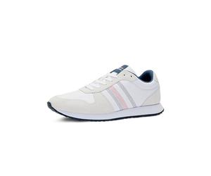 Tommy Hilfiger Men Runner EVO Mix Stitch, White, 41 EU