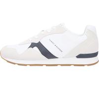 Tommy Hilfiger Men Runner ICON Mix FM0FM05679 Low Top, White (White), 43