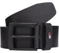 Tommy Hilfiger Men’s 3.5 cm Adan Leather Belt, Black (Black), 31.5 inches