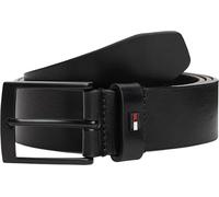 Tommy Hilfiger Men’s 3.5 cm Adan Leather Belt, Black (Black), 55.1 inches