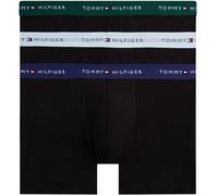 Tommy Hilfiger Men’s 3 Pack Boxer Briefs with Logo Waistband, Multicolor (Orn Grn/Prp Nvy/Ves Blu), XXL