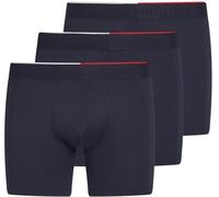 Tommy Hilfiger Men’s 3 Pack Microfibre Boxer Briefs, Blue (Desert Sky/Desert Sky/Desert Sky), L