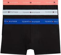 Tommy Hilfiger Men’s 3 Pack Trunks in Cotton with Stretch, Black (Pch Dusk/Tme Cob/Keep Blue), S