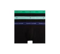Tommy Hilfiger Men’s 3 Pack Trunks with Logo Waistband, Multicolor (Mint Jade/Olympic Grn/Prp Nvy), XL